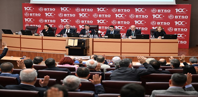 BTSO Nisan Ay Meclis Toplants Gerekletirildi