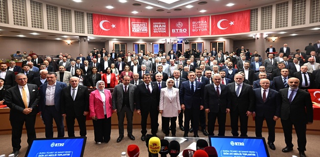 Aile ve Sosyal Hizmetler Bakan Gkta BTSO Meclisinin Konuu Oldu