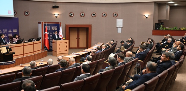 BTSO Kasm Ay Meclis Toplants Gerekletirildi